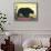 Black Bear-null-Mounted Art Print displayed on a wall