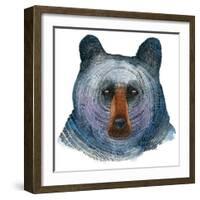 Black Bear-Jeannine Saylor-Framed Art Print