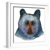 Black Bear-Jeannine Saylor-Framed Art Print