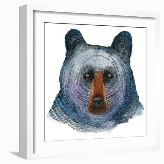 Black Bear-Jeannine Saylor-Framed Art Print