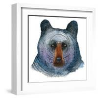 Black Bear-Jeannine Saylor-Framed Art Print