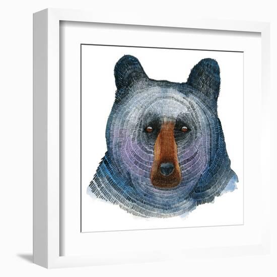 Black Bear-Jeannine Saylor-Framed Art Print