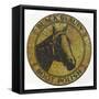 Black Beauty Boot Polish-null-Framed Stretched Canvas