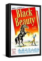 Black Beauty, Mona Freeman, 1946-null-Framed Stretched Canvas