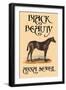 Black Beauty-Anna Swell-Framed Art Print