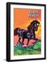 Black Beauty-null-Framed Premium Giclee Print