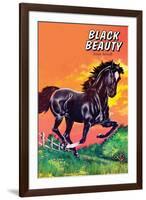 Black Beauty-null-Framed Art Print