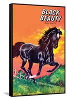 Black Beauty-null-Framed Stretched Canvas