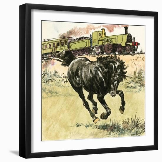 Black Beauty-Carlos Gabriel Roume-Framed Giclee Print