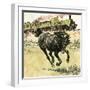 Black Beauty-Carlos Gabriel Roume-Framed Giclee Print