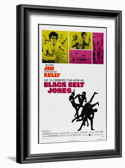 Black Belt Jones, Jim Kelly, Gloria Hendry, 1974-null-Framed Art Print