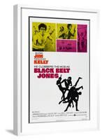 Black Belt Jones, Jim Kelly, Gloria Hendry, 1974-null-Framed Art Print