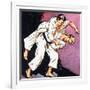 Black Belt Judo-null-Framed Giclee Print