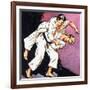 Black Belt Judo-null-Framed Giclee Print