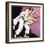 Black Belt Judo-null-Framed Giclee Print