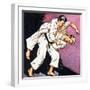 Black Belt Judo-null-Framed Giclee Print