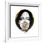 Black Blossom-Minjae-Framed Giclee Print