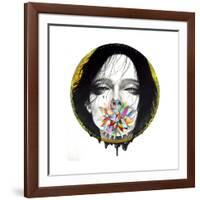 Black Blossom-Minjae-Framed Giclee Print