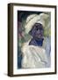 Black Boy Mursi, 1914-Max Slevogt-Framed Giclee Print