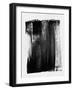 Black Brush Stroke II-Eline Isaksen-Framed Art Print