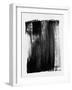 Black Brush Stroke II-Eline Isaksen-Framed Art Print