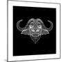 Black Buffalo Mesh-Lisa Kroll-Mounted Premium Giclee Print