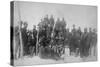 Black "Buffalo Soldiers" of the 25th Infantry Photograph - Fort Keogh, MT-Lantern Press-Stretched Canvas