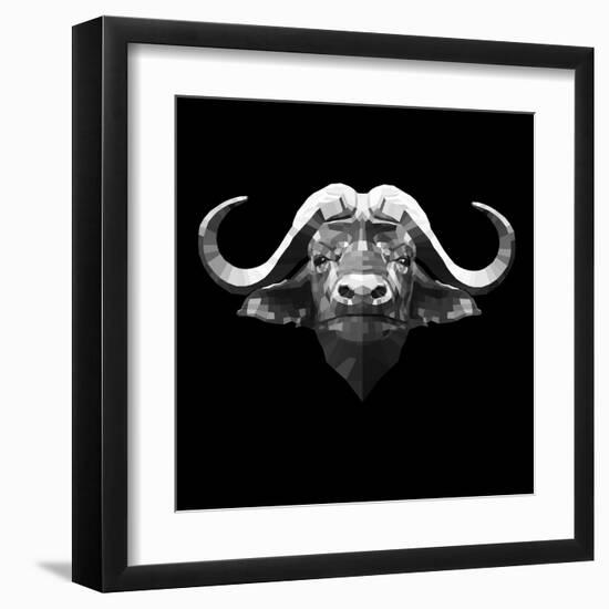 Black Buffalo-Lisa Kroll-Framed Art Print