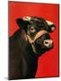"Black Bull,"February 1, 1944-Salvadore Pinto-Mounted Giclee Print