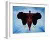 Black Butterfly-Ikahl Beckford-Framed Giclee Print