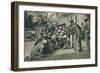 Black Caddies Playing Craps' C1920S-null-Framed Giclee Print