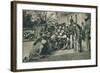 Black Caddies Playing Craps' C1920S-null-Framed Giclee Print