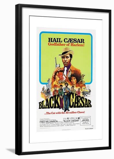 Black Caesar, Fred  Williamson, 1973-null-Framed Premium Giclee Print