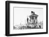 Black California Series - Lifeguard Tower 2-Philippe Hugonnard-Framed Photographic Print