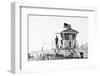 Black California Series - Lifeguard Tower 2-Philippe Hugonnard-Framed Photographic Print