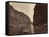 Black Cañon, Colorado River, Looking Below, Near Camp 7, 1871-Timothy O'Sullivan-Framed Stretched Canvas