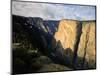 Black Canyon of the Gunnison National Monument on the Gunnison River From Near East Portal, CO-Bernard Friel-Mounted Photographic Print