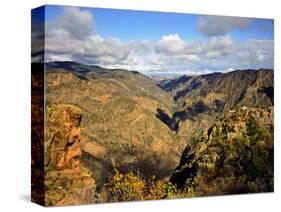 Black Canyon of the Gunnison National Monument on the Gunnison River From Near East Portal, CO-Bernard Friel-Stretched Canvas