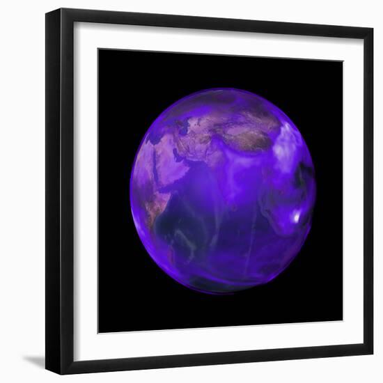 Black Carbon, a Short-Lived Particle, is in Perpetual Motion across the Globe-null-Framed Photographic Print