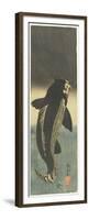 Black Carp, C. 1842-Utagawa Kuniyoshi-Framed Premium Giclee Print