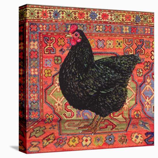 Black Carpet Chicken, 1995-Ditz-Stretched Canvas