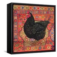 Black Carpet Chicken, 1995-Ditz-Framed Stretched Canvas