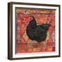 Black Carpet Chicken, 1995-Ditz-Framed Giclee Print