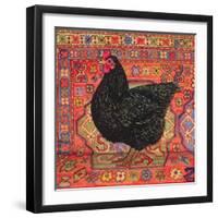 Black Carpet Chicken, 1995-Ditz-Framed Giclee Print