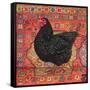 Black Carpet Chicken, 1995-Ditz-Framed Stretched Canvas