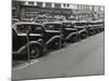 Black Cars and Meters, Omaha, Nebraska, c.1938-John Vachon-Mounted Photo
