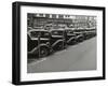 Black Cars and Meters, Omaha, Nebraska, c.1938-John Vachon-Framed Photo