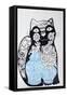 Black Cat 1-Oxana Zaika-Framed Stretched Canvas