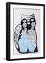 Black Cat 1-Oxana Zaika-Framed Giclee Print