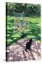 Black Cat and Dappling, 1986-Lucy Willis-Stretched Canvas